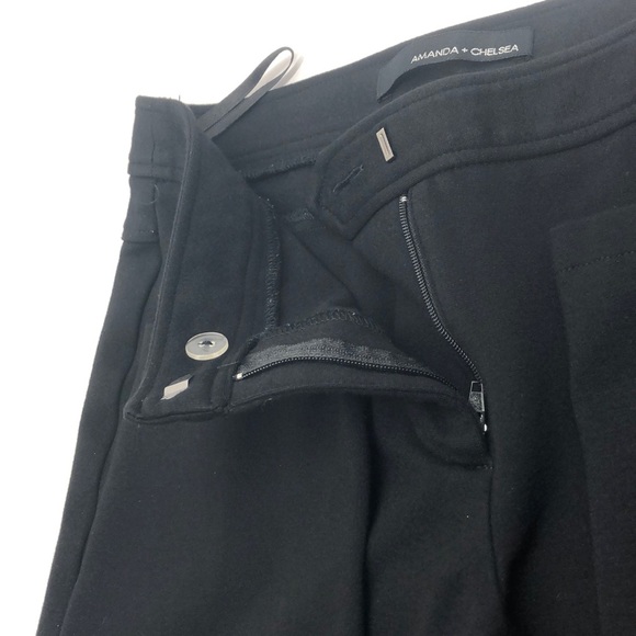 Amanda + Chelsea black size 4 pants slacks - Picture 4 of 6